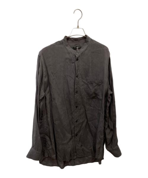 s'yte（サイト）s'yte (サイト) バンドカラーキュプラシャツ グレー サイズ:3の古着・服飾アイテム