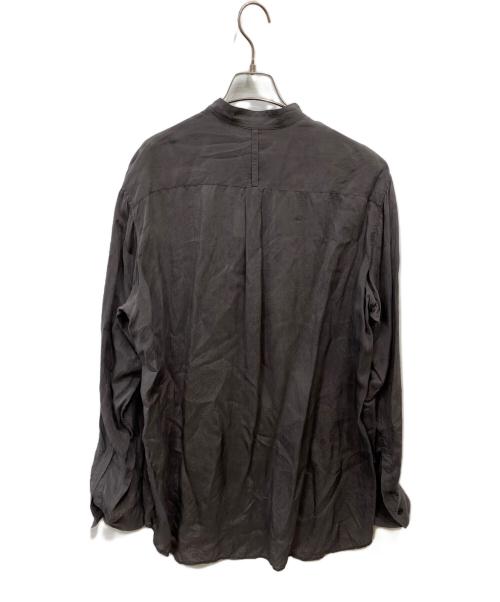 s'yte（サイト）s'yte (サイト) バンドカラーキュプラシャツ グレー サイズ:3の古着・服飾アイテム