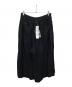 s'yte (サイト) キュロットパンツ ブラック サイズ:3：11000円