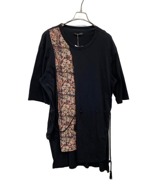 s'yte（サイト）s'yte (サイト) 7分袖カットソー ブラック サイズ:3の古着・服飾アイテム