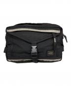 PORTERポーター）の古着「ウエストバッグ」｜ブラック