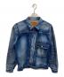 FULLCOUNT（フルカウント）の古着「ファーストタイプデニムジャケット」｜インディゴ