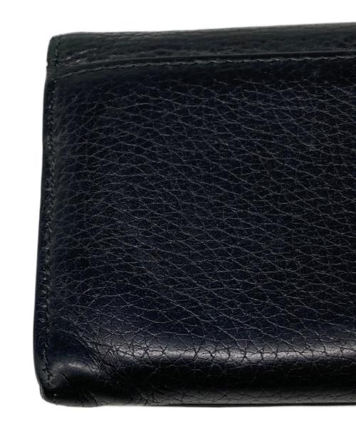 GUCCI（グッチ）GUCCI (グッチ) 長財布 ブラックの古着・服飾アイテム