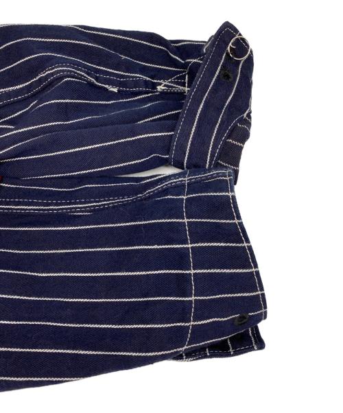 HEADLIGHT（ヘッドライト）HEADLIGHT (ヘッドライト) 8oz. SPECIAL WOVEN STRIPE DENIM WORK COAT インディゴ サイズ:38の古着・服飾アイテム