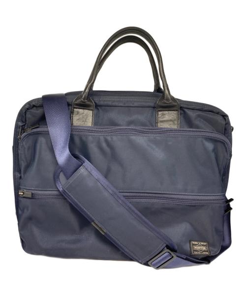 PORTER（ポーター）PORTER (ポーター) ブリーフケース ネイビーの古着・服飾アイテム