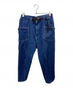 GRIP SWANYグリップスワニー）の古着「JOG 3D WIDE CAMP PANTS」｜ブルー