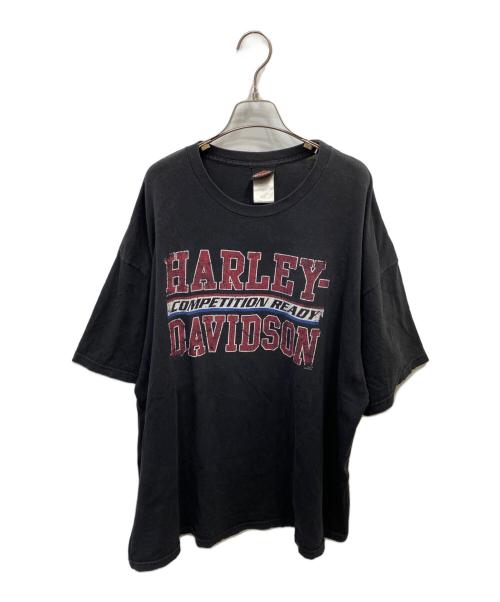 HARLEY-DAVIDSON（ハーレーダビッドソン）HARLEY-DAVIDSON (ハーレーダビッドソン) ヴィンテージTシャツ ブラック サイズ:3XLの古着・服飾アイテム