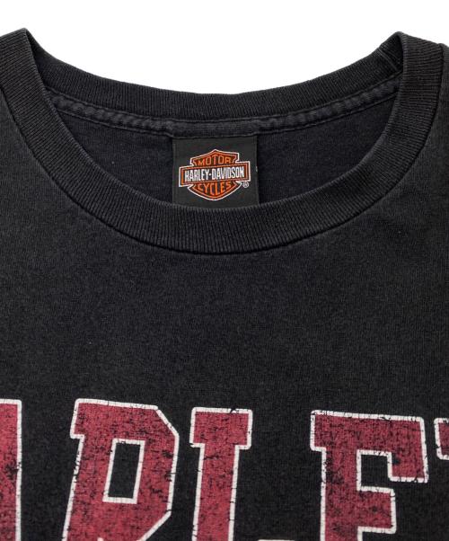HARLEY-DAVIDSON（ハーレーダビッドソン）HARLEY-DAVIDSON (ハーレーダビッドソン) ヴィンテージTシャツ ブラック サイズ:3XLの古着・服飾アイテム
