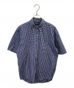 POLO RALPH LAURENポロ・ラルフローレン）の古着「ボタンダウンシャツ」｜ブルー