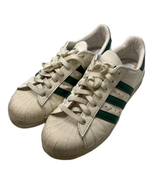 adidas（アディダス）adidas (アディダス) SUPERSTAR 82 アイボリー×グリーン サイズ:26㎝の古着・服飾アイテム