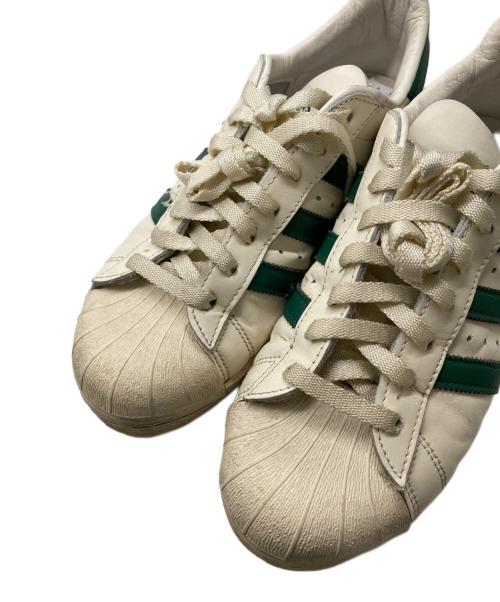 adidas（アディダス）adidas (アディダス) SUPERSTAR 82 アイボリー×グリーン サイズ:26㎝の古着・服飾アイテム