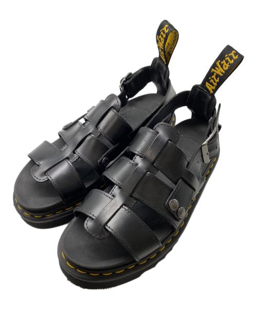 Dr.Martens（ドクターマーチン）Dr.Martens (ドクターマーチン) ストラップサンダル ブラック サイズ:39の古着・服飾アイテム