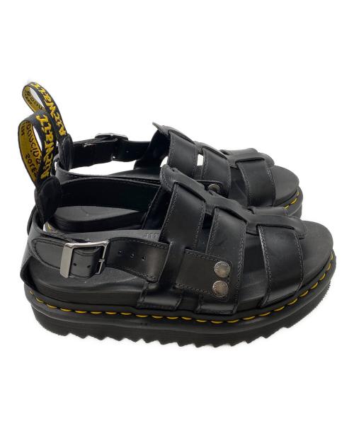 Dr.Martens（ドクターマーチン）Dr.Martens (ドクターマーチン) ストラップサンダル ブラック サイズ:39の古着・服飾アイテム