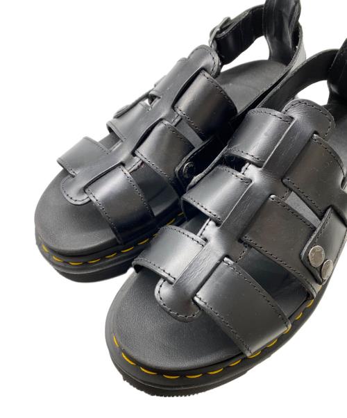 Dr.Martens（ドクターマーチン）Dr.Martens (ドクターマーチン) ストラップサンダル ブラック サイズ:39の古着・服飾アイテム