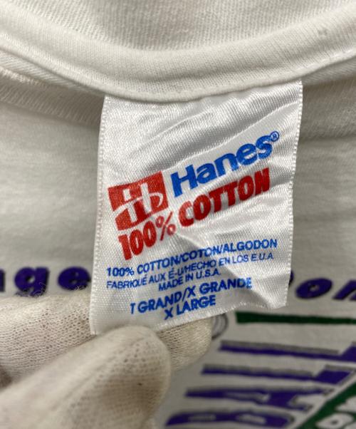 Hene’s（ヘンズ）Hene’s (ヘンズ) ヴィンテージTシャツ ホワイト サイズ:XLの古着・服飾アイテム