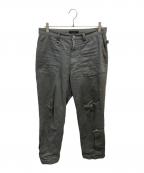 UNDERCOVERアンダーカバー）の古着「コットンカツラギフライトパンツ」｜グレー