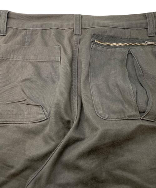 UNDERCOVER（アンダーカバー）UNDERCOVER (アンダーカバー) コットンカツラギフライトパンツ グレー サイズ:3の古着・服飾アイテム