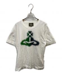 Vivienne Westwood man（ヴィヴィアン ウェストウッド マン）の古着「オーブプリントTシャツ」｜ホワイト