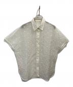 Spick and Spanスピック＆スパン）の古着「シアードットシャツ」｜ホワイト