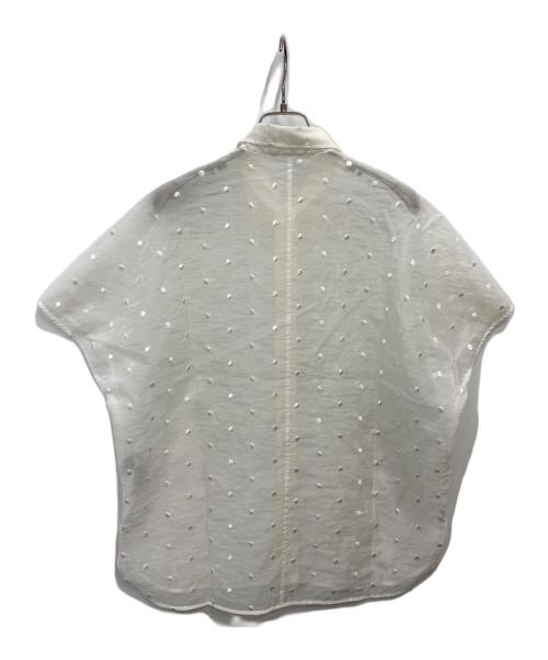 Spick and Span（スピック＆スパン）Spick and Span (スピックアンドスパン) シアードットシャツ ホワイト サイズ:FREEの古着・服飾アイテム