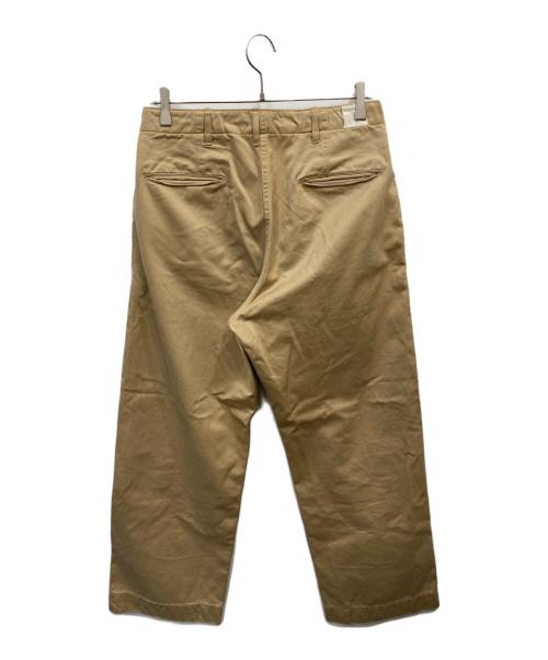 SUGAR CANE（シュガーケーン）SUGAR CANE (シュガーケーン) ボタンフライチノパン ベージュ サイズ:-の古着・服飾アイテム