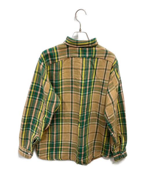 BIG YANK（ビッグヤンク）BIG YANK (ビッグヤンク) フランネルチェックシャツ ブラウン×グリーン サイズ:-の古着・服飾アイテム