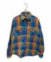 BIG MAC（ビッグマック）の古着「フランネルチェックシャツ」｜ブルー×イエロー