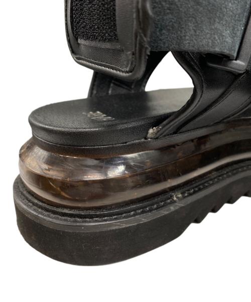 HARE（ハレ）HARE (ハレ) ベルトシャークサンダル ブラック サイズ:Lの古着・服飾アイテム