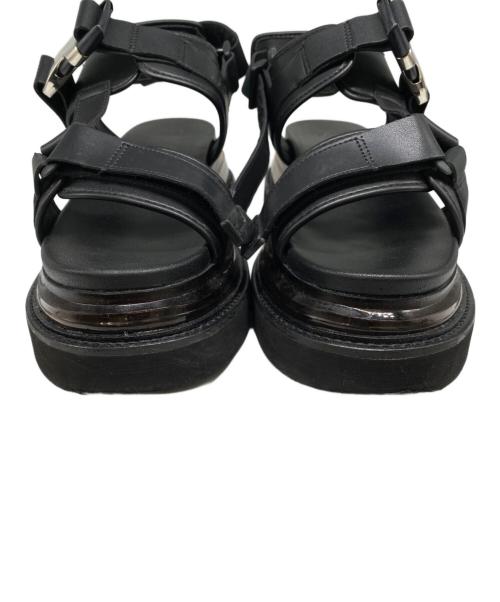 HARE（ハレ）HARE (ハレ) ベルトシャークサンダル ブラック サイズ:Lの古着・服飾アイテム