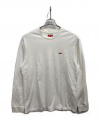 SUPREMEシュプリーム）の古着「SMALL BOX L/S TEE」｜ホワイト