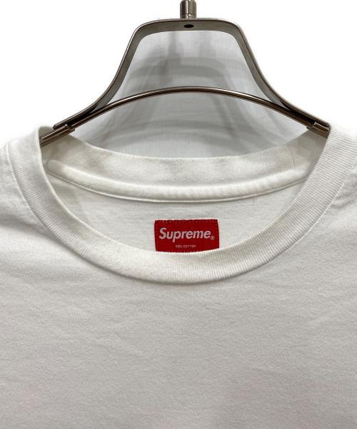 SUPREME（シュプリーム）Supreme (シュプリーム) SMALL BOX L/S TEE ホワイト サイズ:Mの古着・服飾アイテム