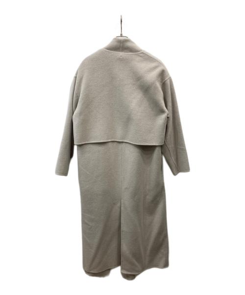 Adam et Rope（アダム エ ロペ）Adam et Rope (アダム エ ロペ) 3WAY ロングコート グレー サイズ:FREEの古着・服飾アイテム