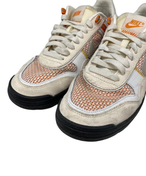 NIKE（ナイキ）NIKE (ナイキ) UNION (ユニオン) FIELD GENERAL SP ホワイト×オレンジ サイズ:27.5㎝の古着・服飾アイテム