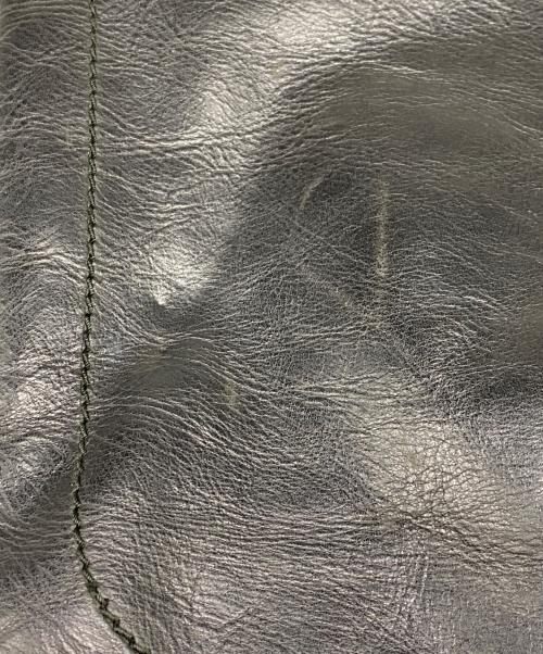 BALLY（バリー）BALLY (バリー) レザーショルダーバッグ ブラックの古着・服飾アイテム