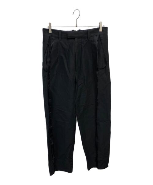 BED J.W. FORD（ベッドフォード）BED J.W. FORD (ベッドフォード) デザインスラックス ブラックの古着・服飾アイテム