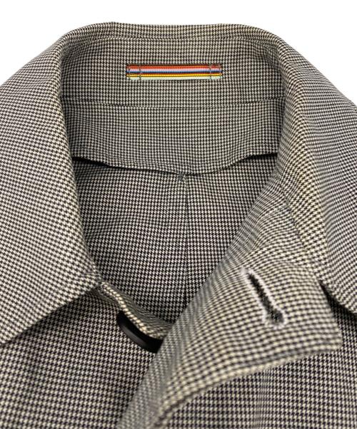 PAUL SMITH（ポールスミス）PAUL SMITH (ポールスミス) ステンカラーコート ブラック サイズ:Lの古着・服飾アイテム