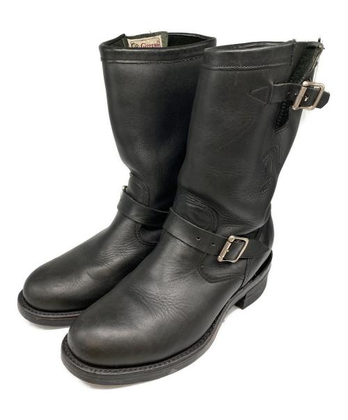 CHIPPEWA（チペワ）CHIPPEWA (チペワ) エンジニアブーツ ブラック サイズ:9Dの古着・服飾アイテム