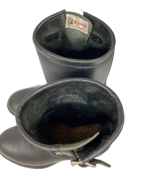 CHIPPEWA（チペワ）CHIPPEWA (チペワ) エンジニアブーツ ブラック サイズ:9Dの古着・服飾アイテム