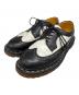 Dr.Martens（ドクターマーチン）の古着「ウィングチップシューズ」｜ブラック×ホワイト