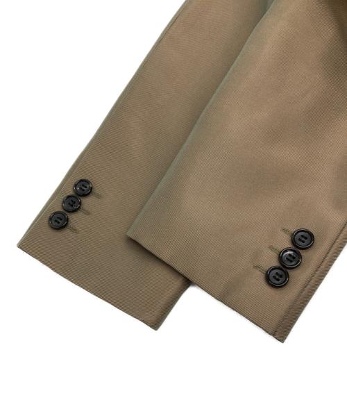 COMME des GARCONS HOMME PLUS（コムデギャルソンオムプリュス）COMME des GARCONS HOMME PLUS (コムデギャルソンオムプリュス) フードドッキングテーラードジャケット オリーブ×イエロー×ブラック サイズ:Ｓの古着・服飾アイテム