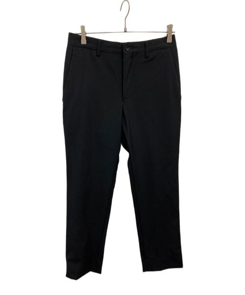 COMME des GARCONS HOMME PLUS（コムデギャルソンオムプリュス）COMME des GARCONS HOMME PLUS (コムデギャルソンオムプリュス) ステッチスラックス ブラック サイズ:Ｓの古着・服飾アイテム