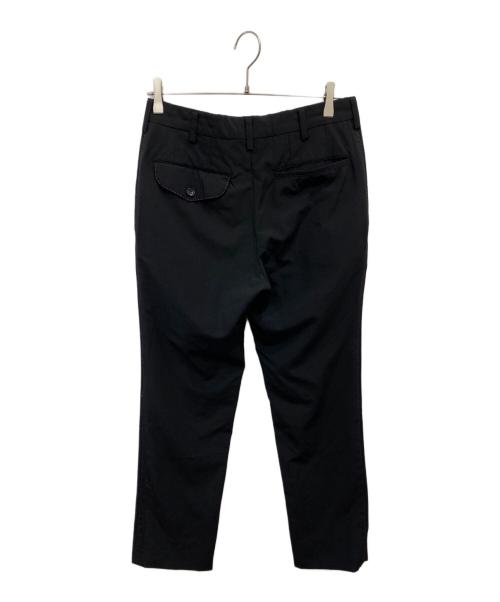 COMME des GARCONS HOMME PLUS（コムデギャルソンオムプリュス）COMME des GARCONS HOMME PLUS (コムデギャルソンオムプリュス) ステッチスラックス ブラック サイズ:Ｓの古着・服飾アイテム