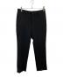 COMME des GARCONS HOMME PLUS（コムデギャルソンオムプリュス）の古着「ステッチスラックス」｜ブラック