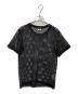 COMME des GARCONS HOMME PLUS（コムデギャルソンオムプリュス）の古着「メッシュTシャツ」｜ブラック