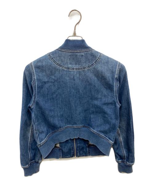DIESEL（ディーゼル）DIESEL (ディーゼル) ジップジャケット ブルー サイズ:XSの古着・服飾アイテム