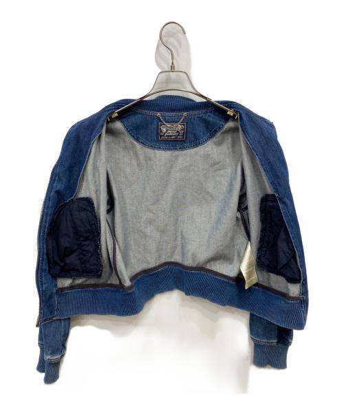 DIESEL（ディーゼル）DIESEL (ディーゼル) ジップジャケット ブルー サイズ:XSの古着・服飾アイテム