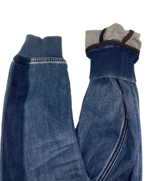 DIESEL（ディーゼル）DIESEL (ディーゼル) ジップジャケット ブルー サイズ:XSの古着・服飾アイテム