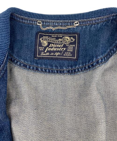 DIESEL（ディーゼル）DIESEL (ディーゼル) ジップジャケット ブルー サイズ:XSの古着・服飾アイテム