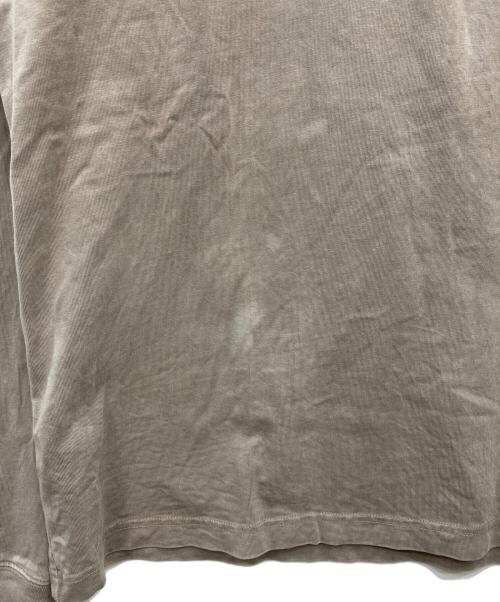 KITH（キス）KITH (キス) ロゴロングスリーブカットソー ベージュ サイズ:Sの古着・服飾アイテム