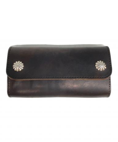 中古・古着通販】LARRY SMITH (ラリースミス) コンチョ付き長財布